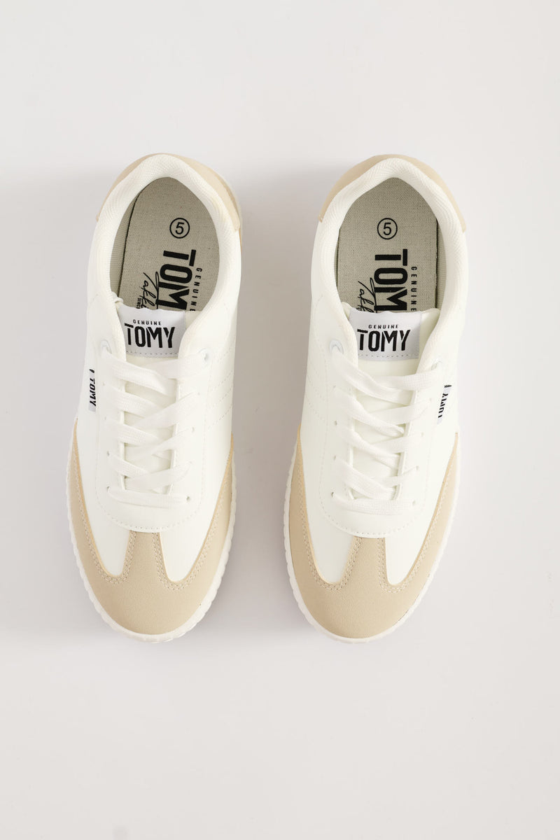 Pihu Lace Up Sneaker - White