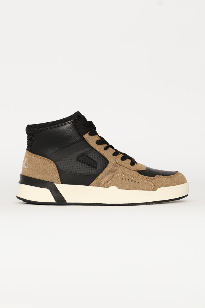 Lucian Hi Top Sneaker - Brown/Black