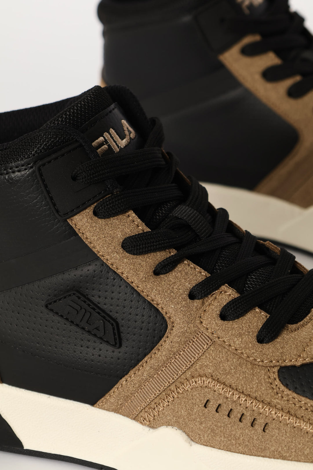 Lucian Hi Top Sneaker - Brown/Black