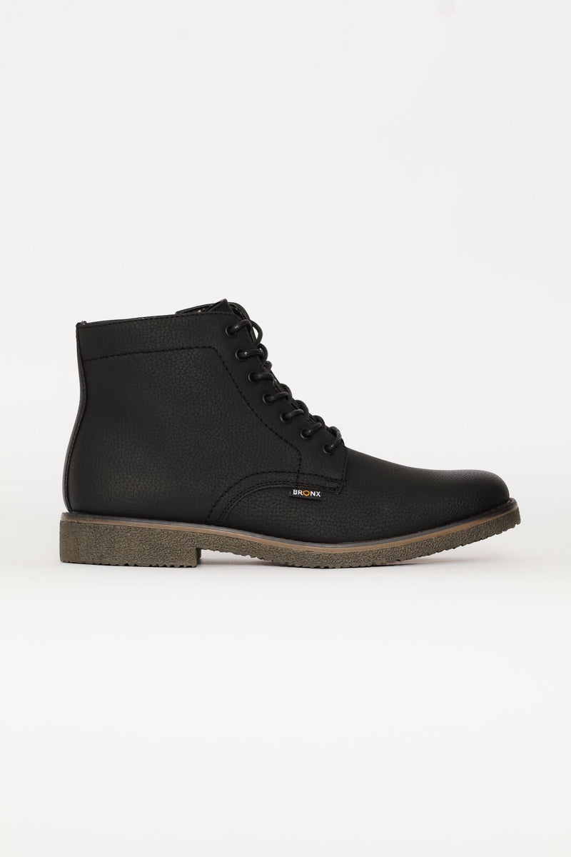 Windsor Lace Up Boot - Black