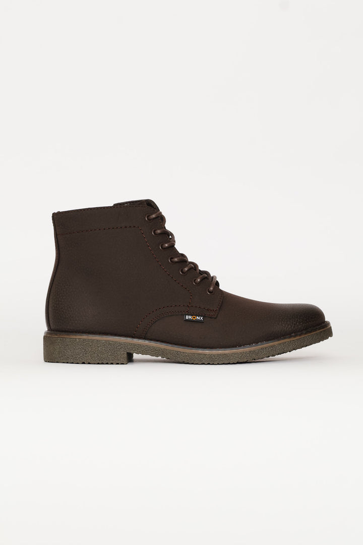 Windsor Lace Up Boot - Chocolate