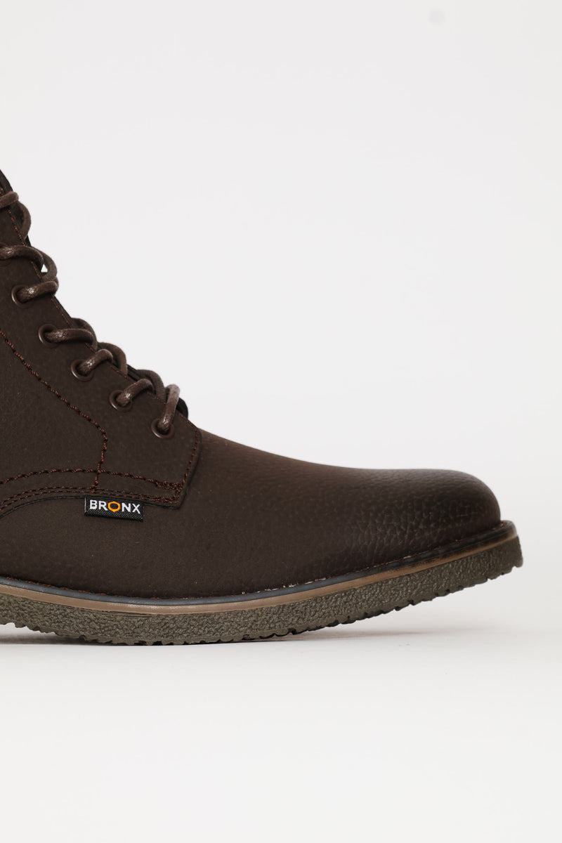Windsor Lace Up Boot - Chocolate