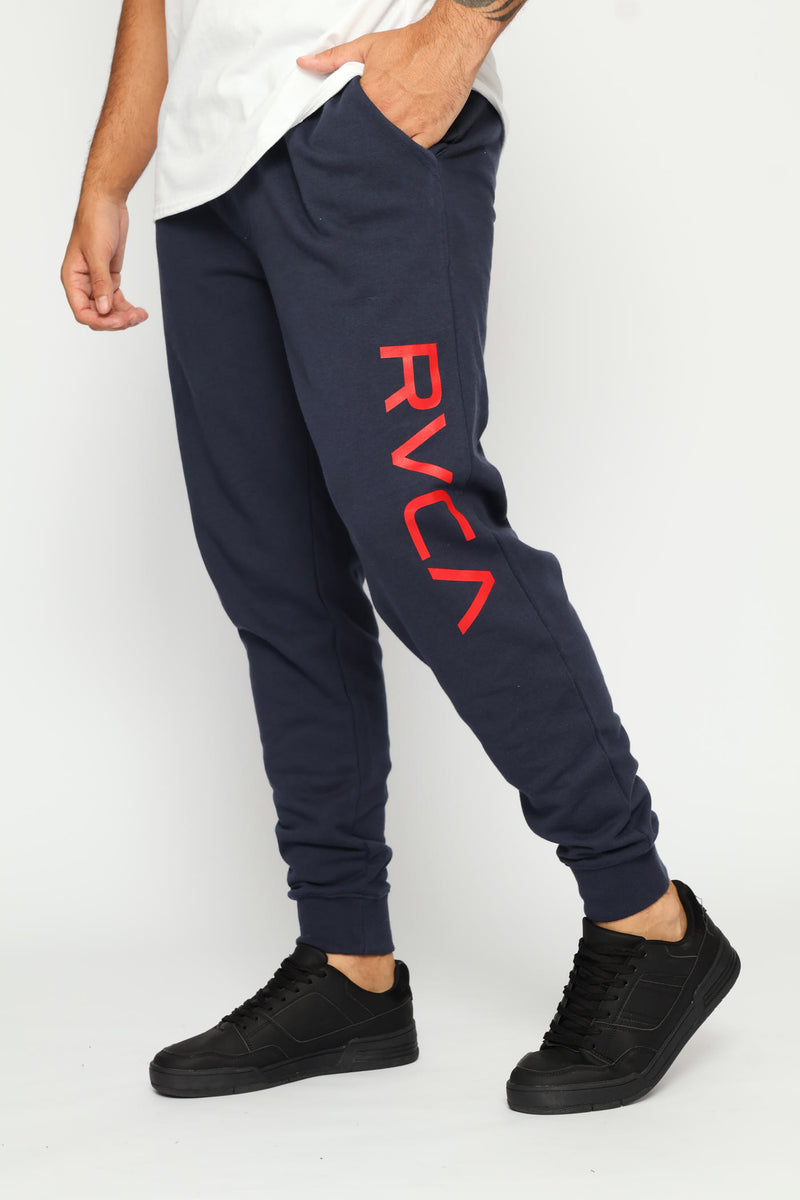 Big Embellished Trackpant - Navy