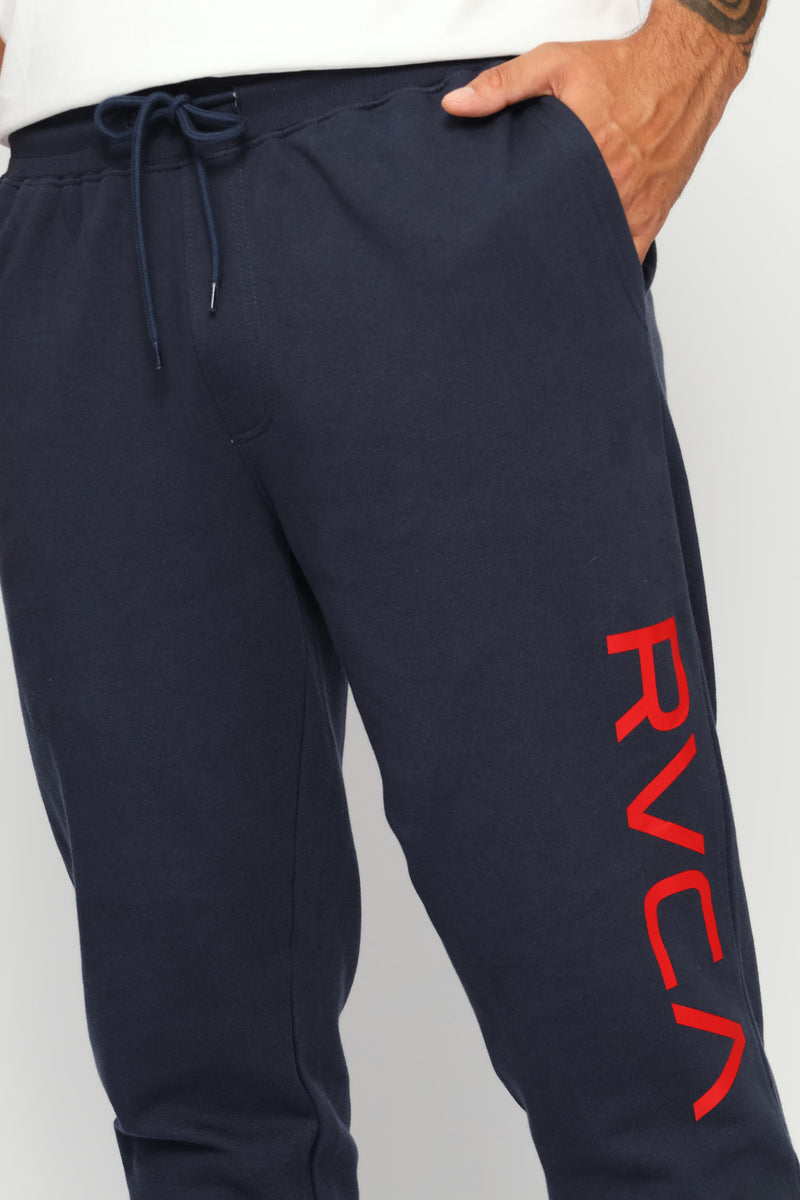Big Embellished Trackpant - Navy