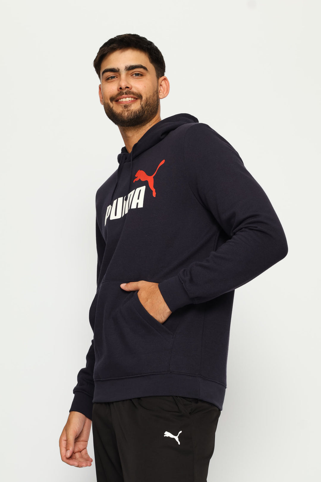 Essential No.1 Logo Fleece Top - Navy