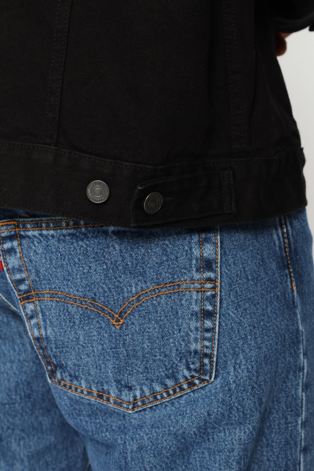 The Trucker Jacket - Black