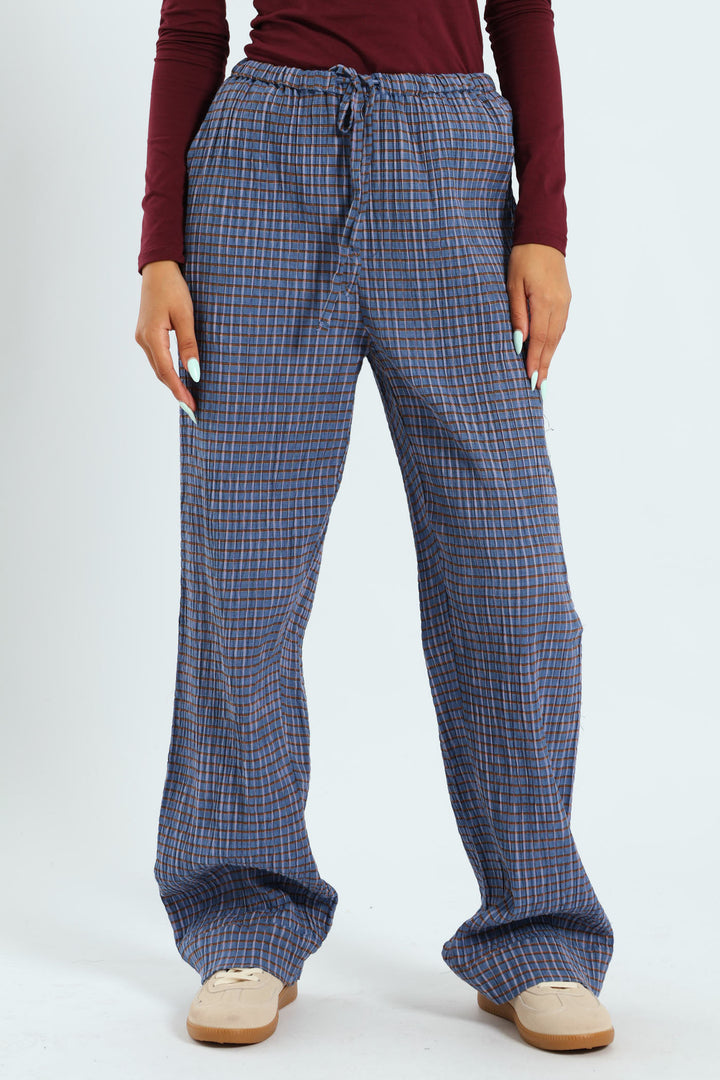 Relaxed Lounge Pants - Blue