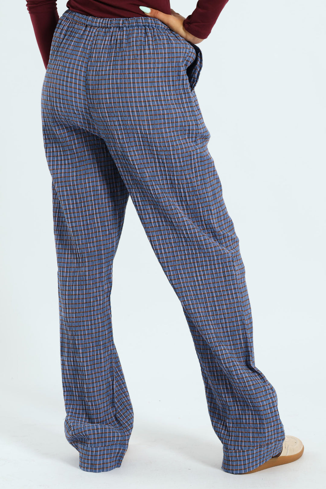 Relaxed Lounge Pants - Blue