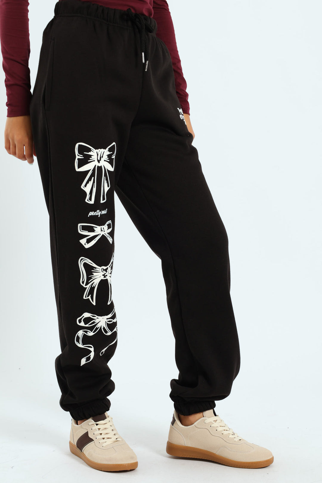 Bow Jogger - Black