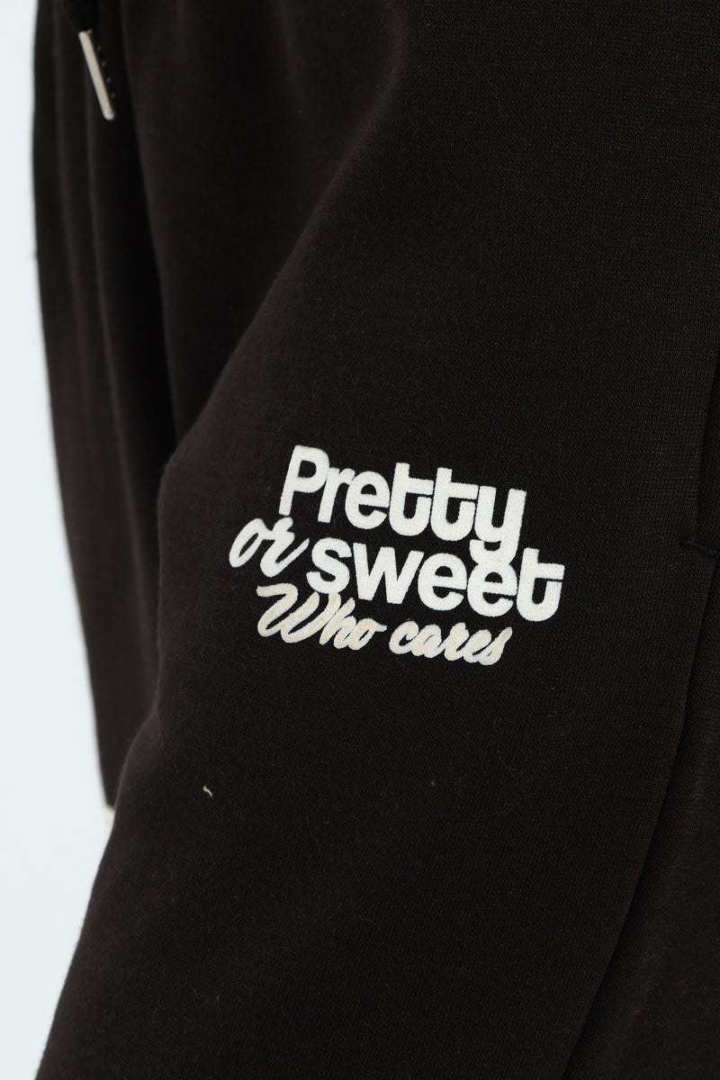 Bow Jogger - Black