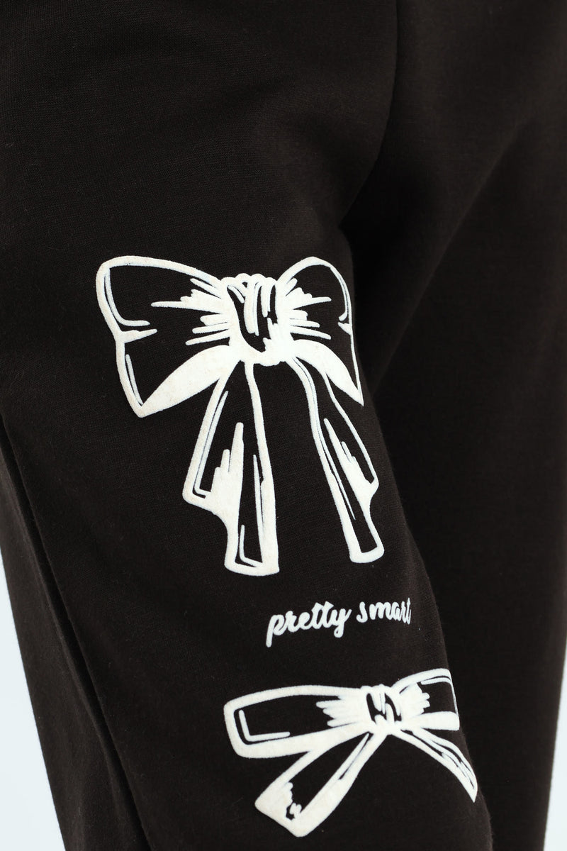 Bow Jogger - Black