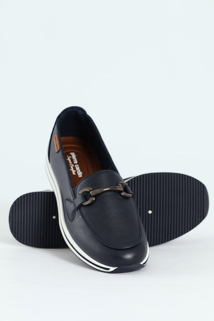 Josephine 10 Horsebit Comfort Loafer - Navy