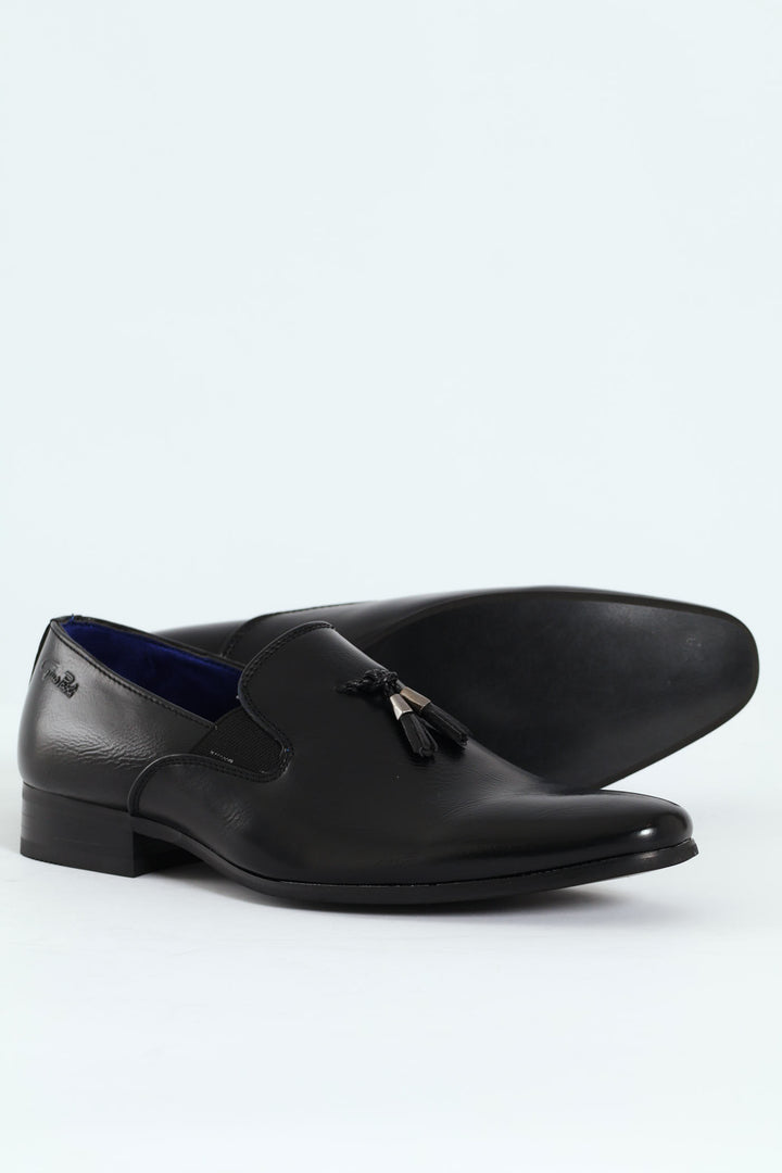 Tassle Slip On - Black