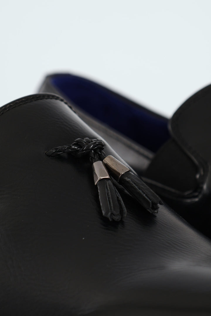 Tassle Slip On - Black