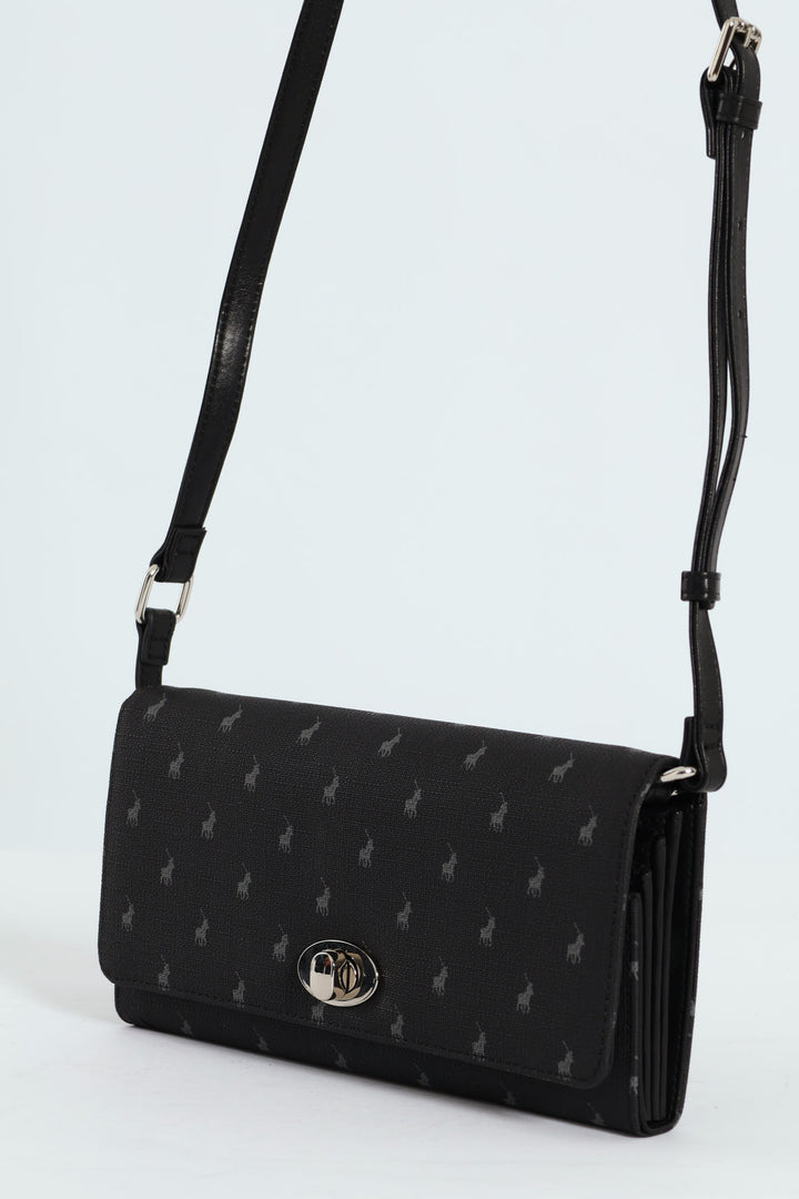 Iconic Travel Purse - Black