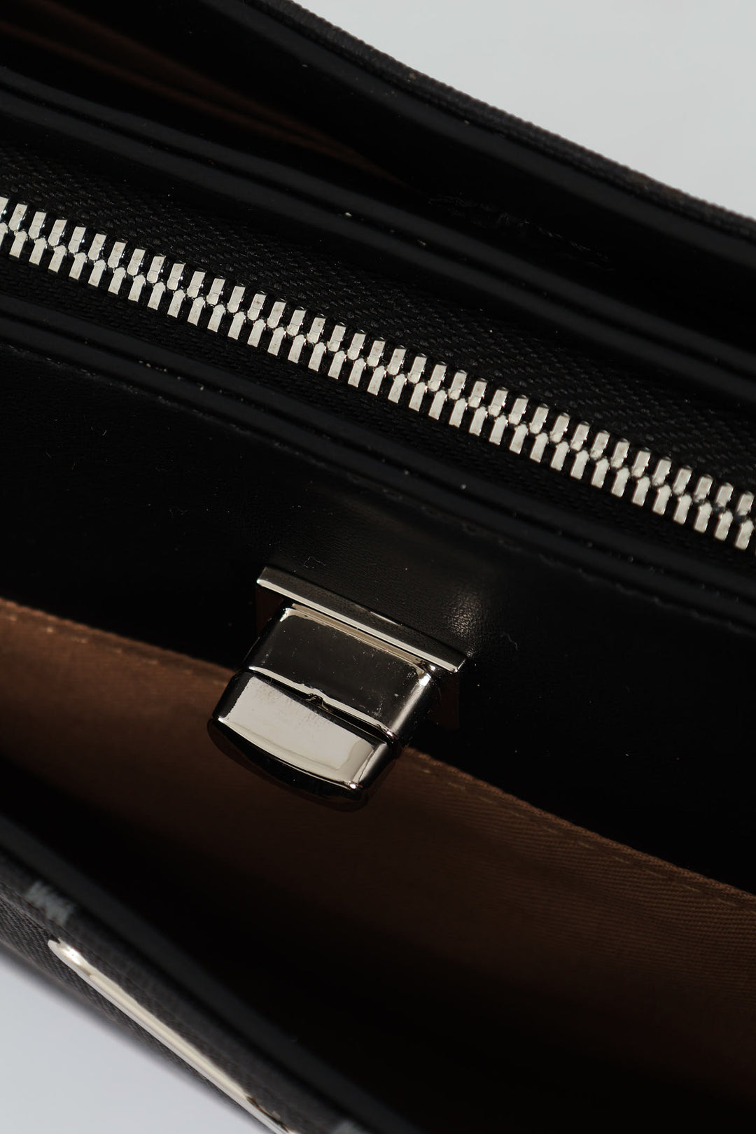 Iconic Multi Compartment Sling Bag - Black