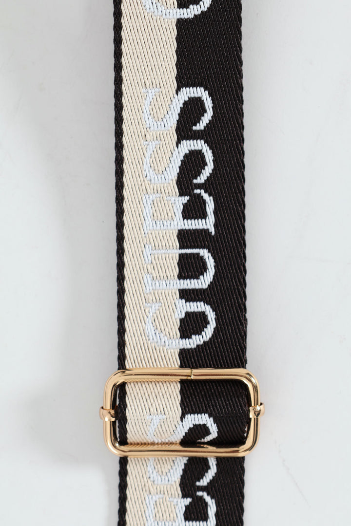 Nichole Flap Crossbody Bag - Charcoal