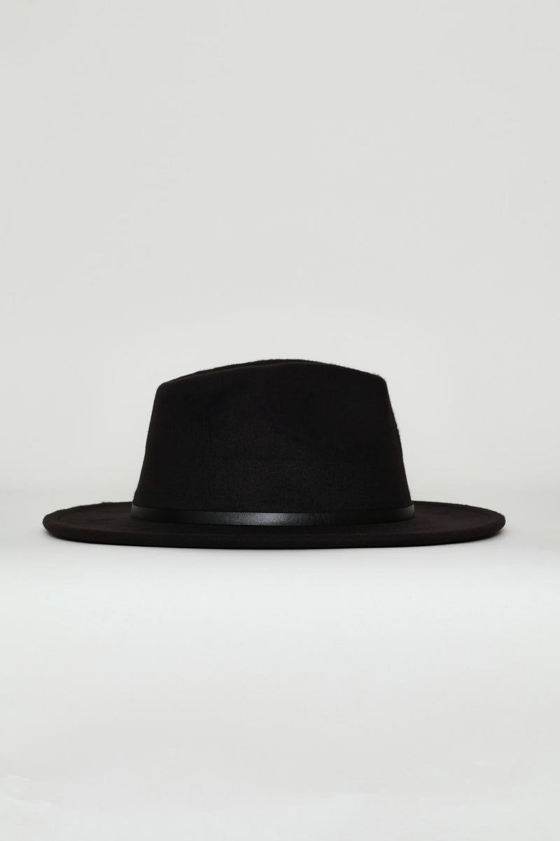 Fedora Hat - Black