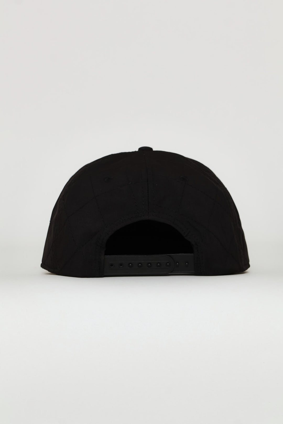 Quilted Tonal Cap - Black