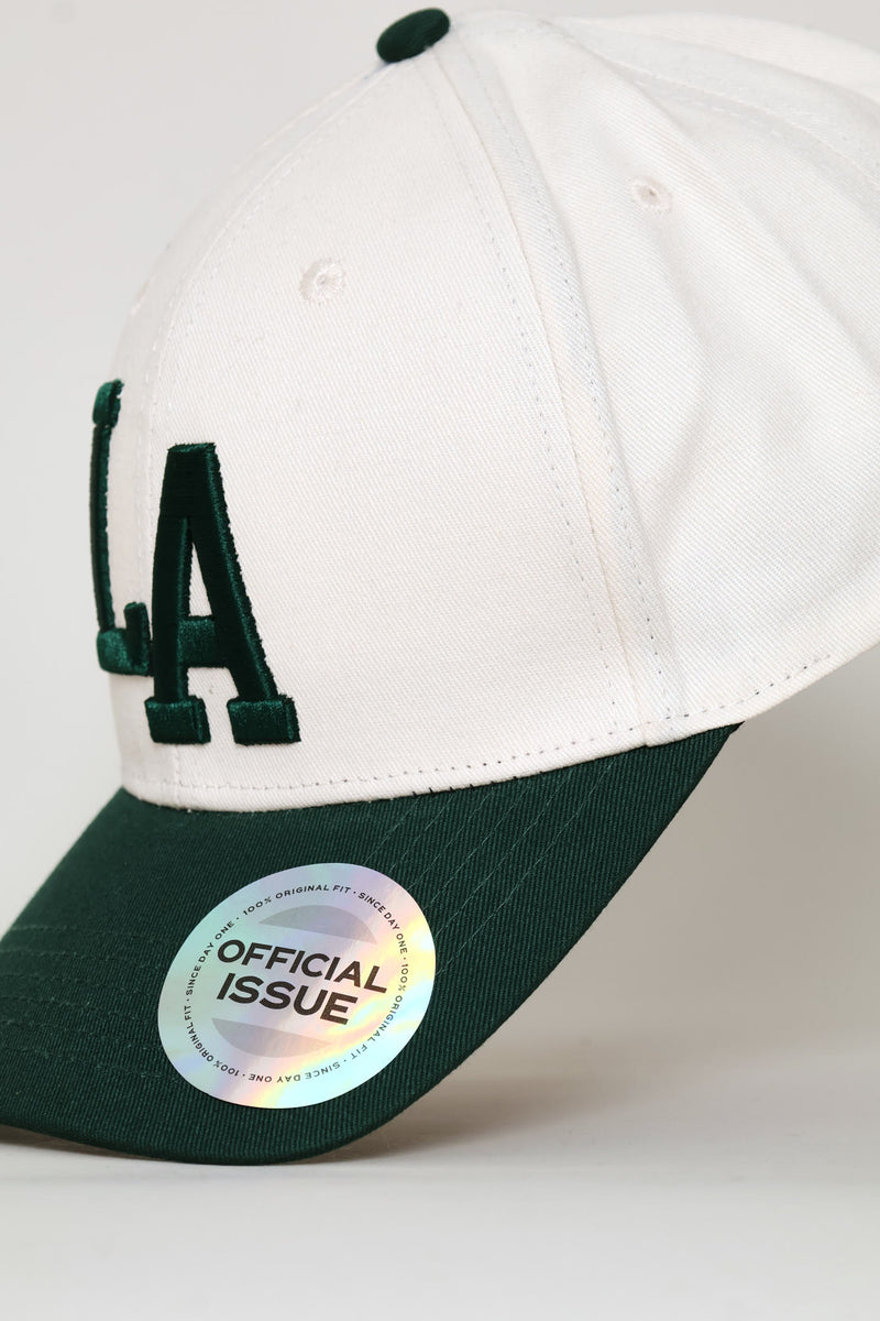 Two Tone La Cap - Green