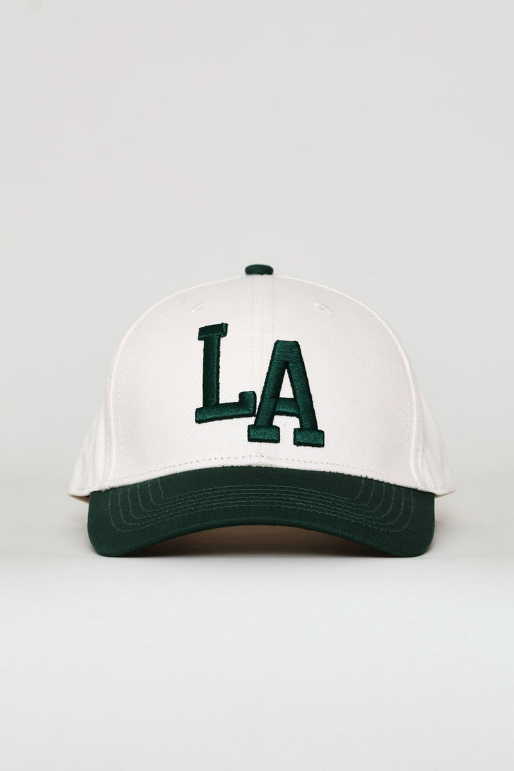 Two Tone La Cap - Green