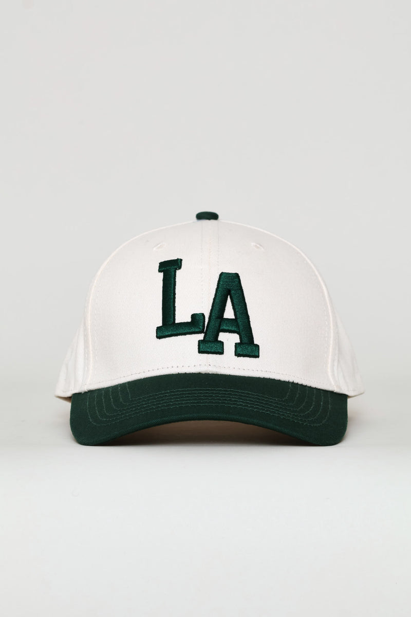 Two Tone La Cap - Green