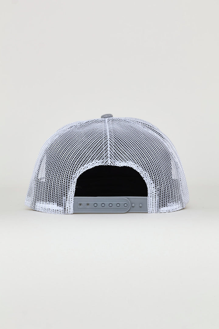 Dollar Sign Cap - Grey Melange