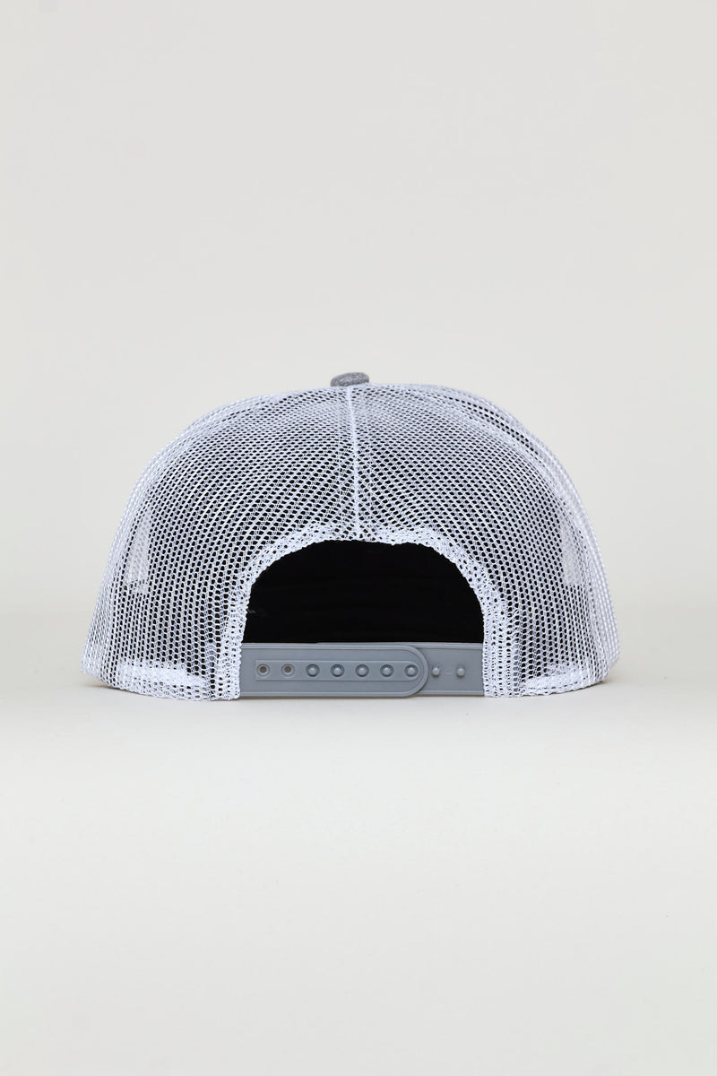 Dollar Sign Cap - Grey Melange