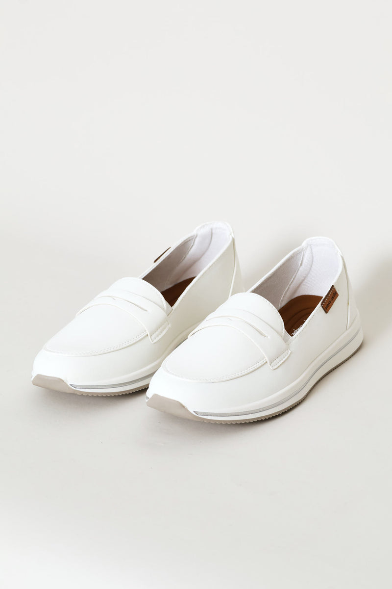 Palin Loafer - White
