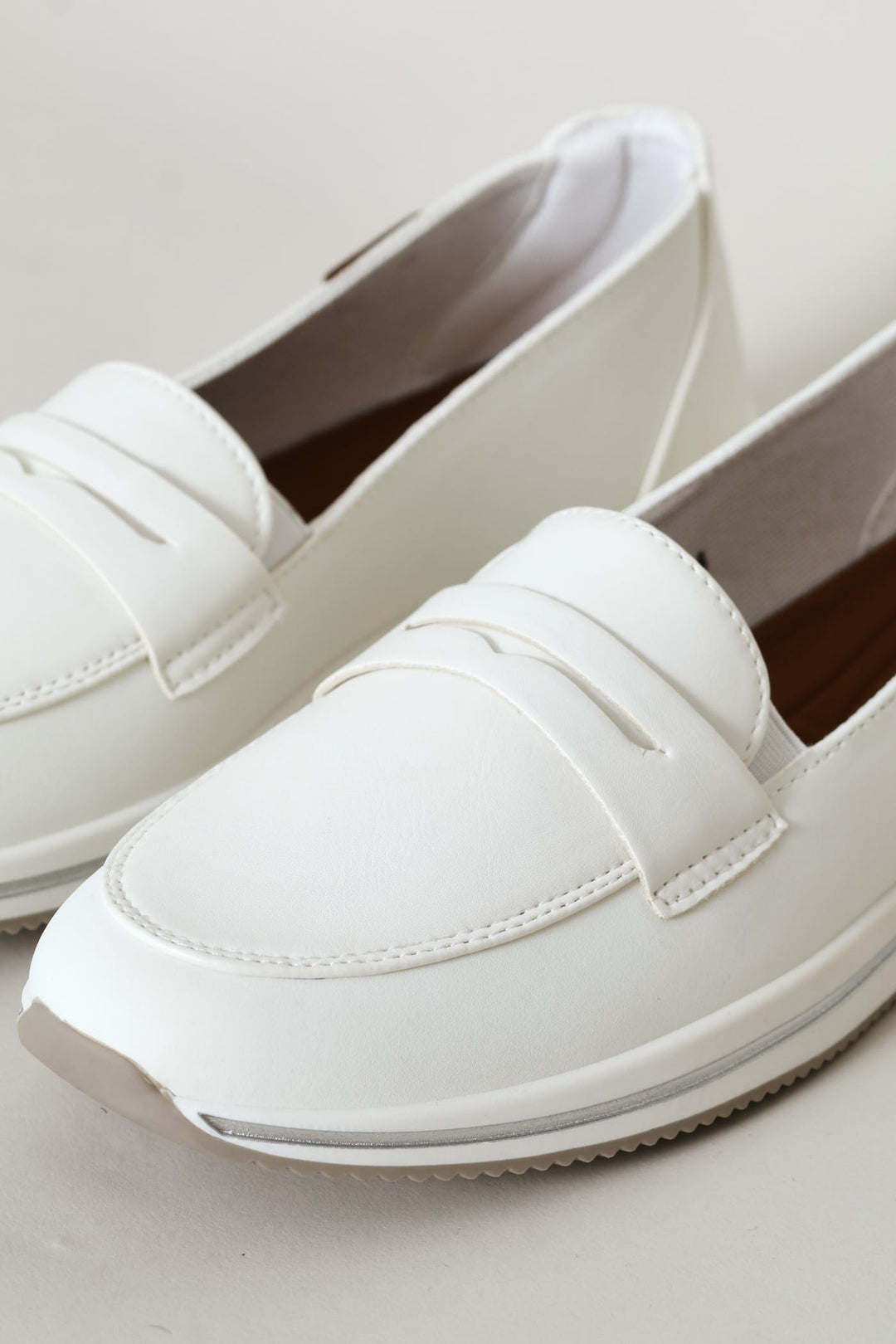 Palin Loafer - White