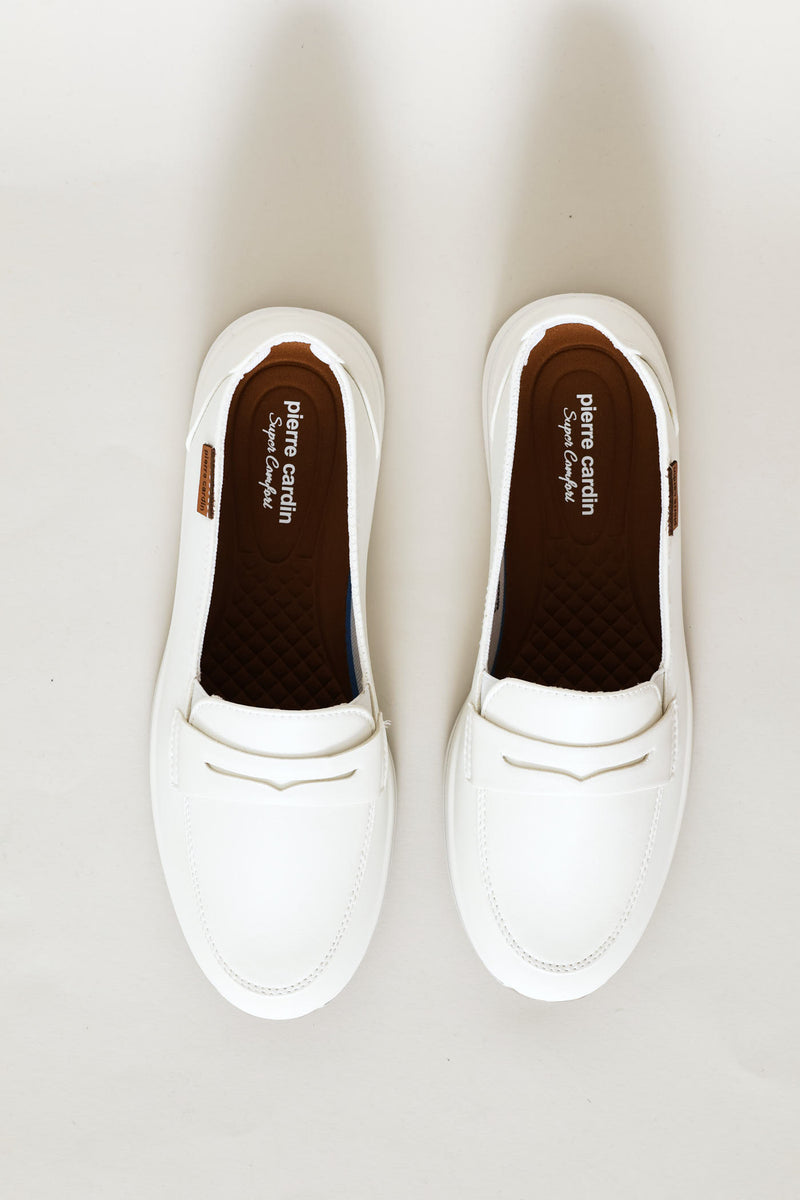 Palin Loafer - White