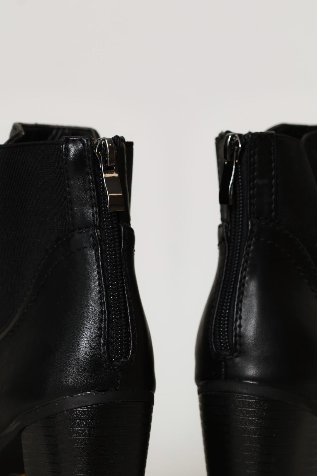 High Heel Ankle Boot - Black