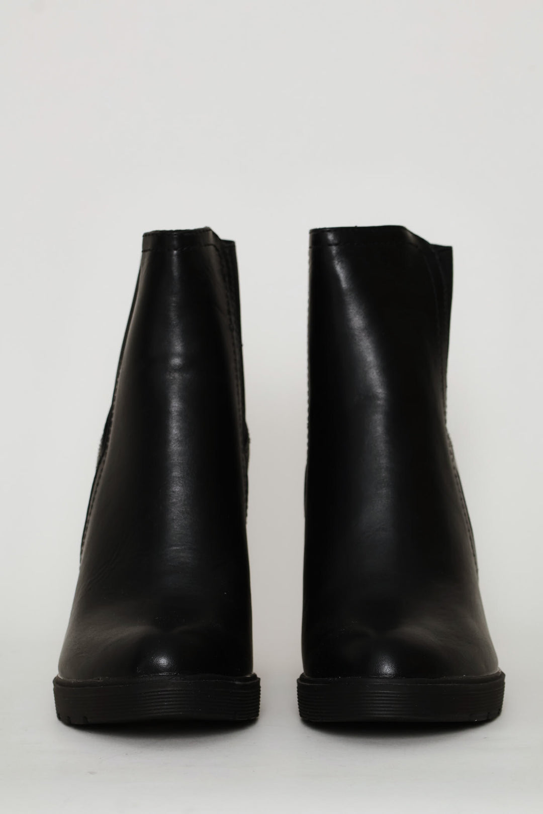 High Heel Ankle Boot - Black