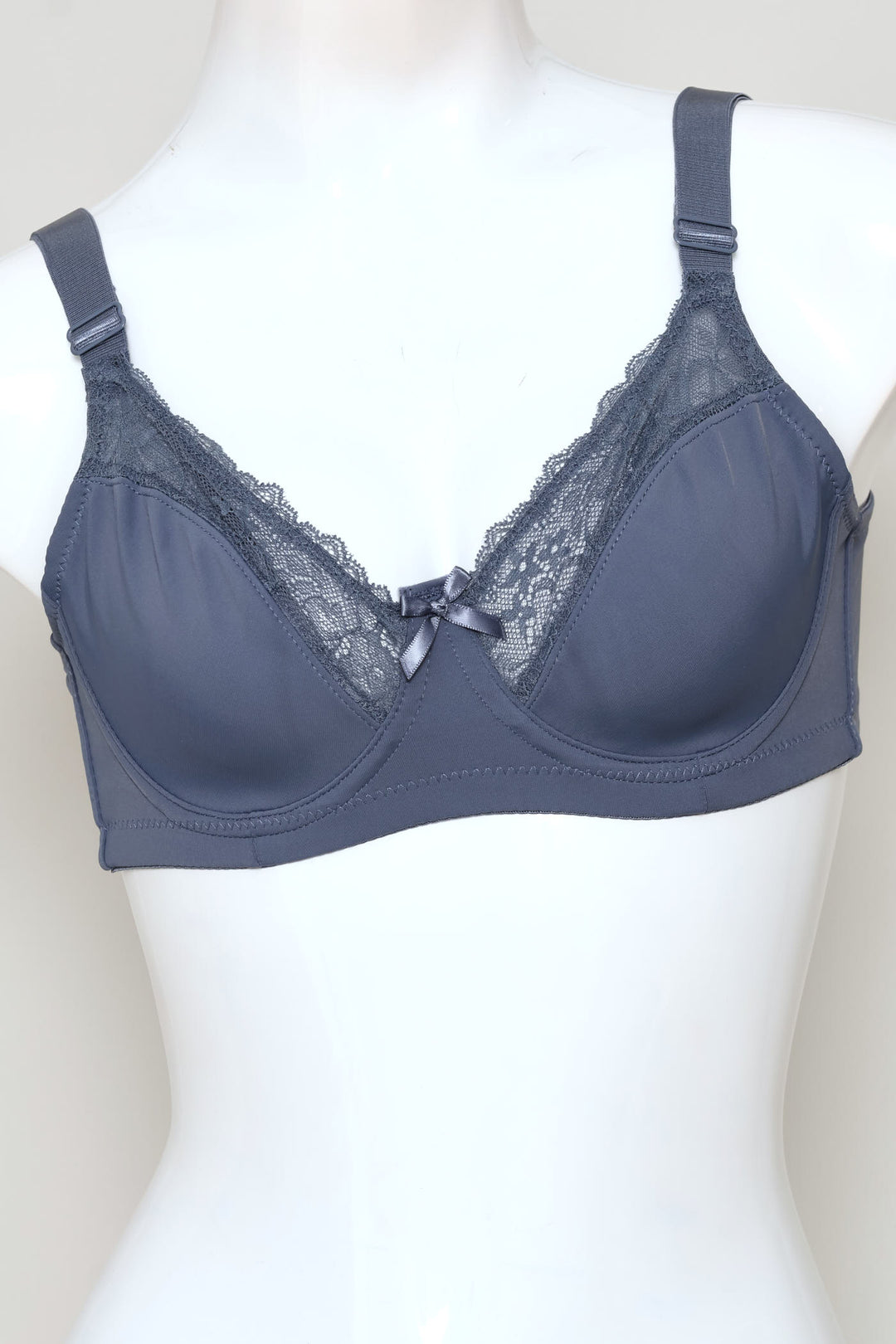 2 Pack Lace Plunge Bra - Blue