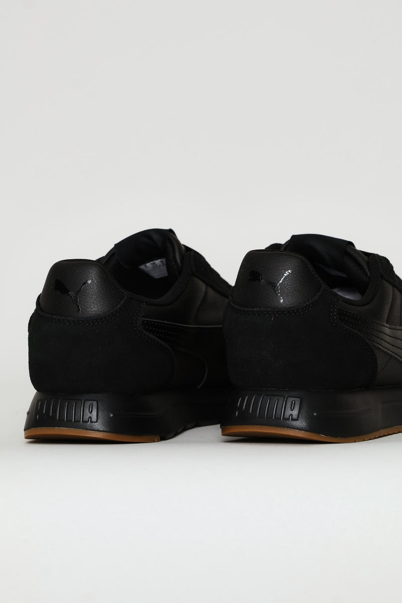 R78 Lightwind Retro Sneaker - Black