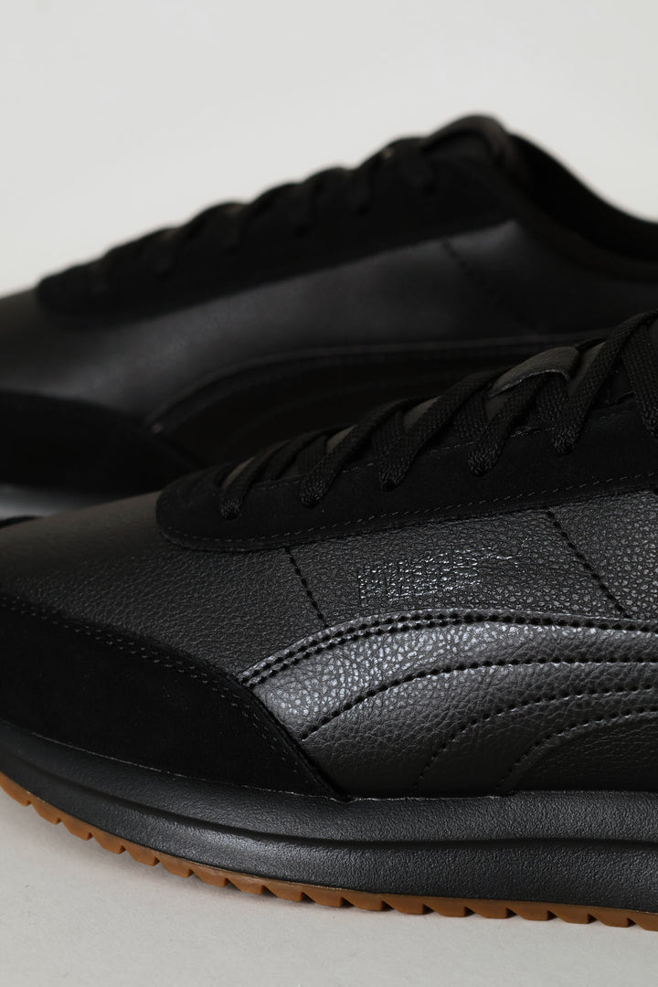 R78 Lightwind Retro Sneaker - Black