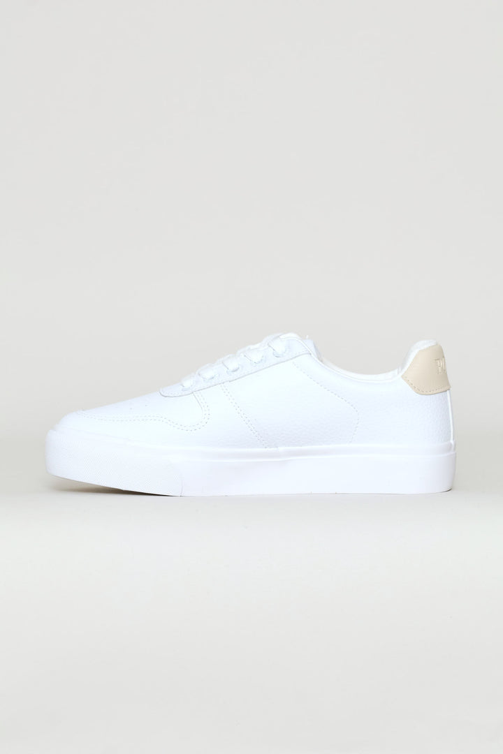 Action Leather Sneaker - White