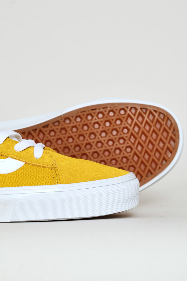 Vero Lace Up Sneaker - Mustard