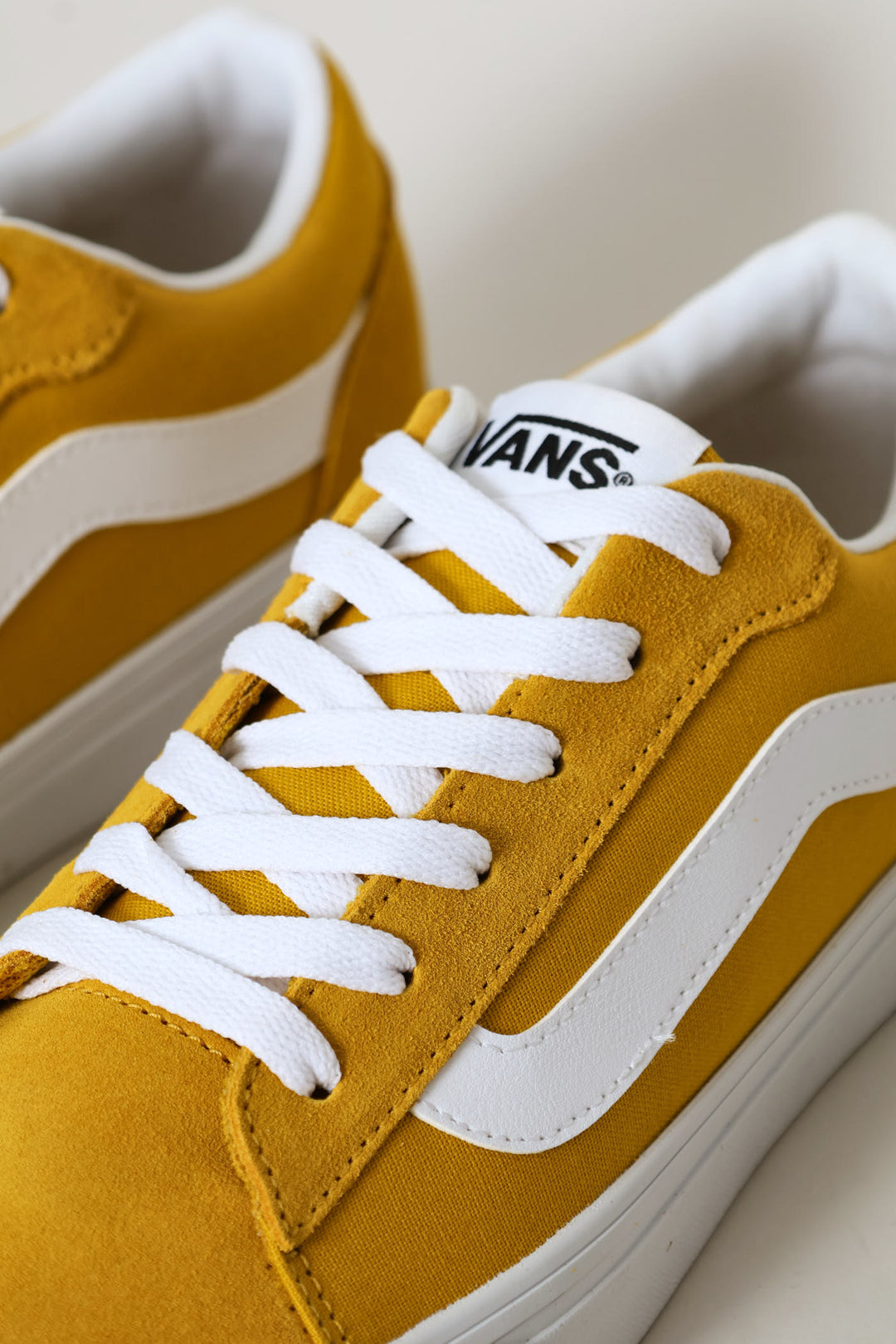 Vero Lace Up Sneaker - Mustard