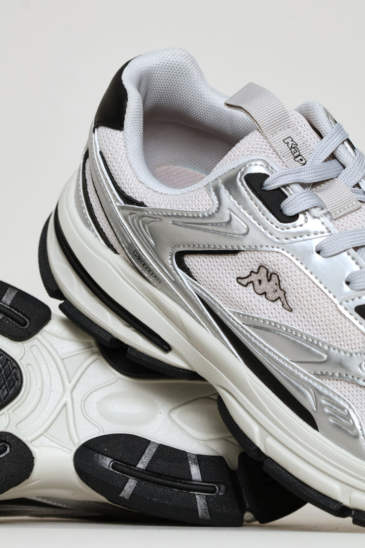 Jamie Fashion Logo Trainer - White
