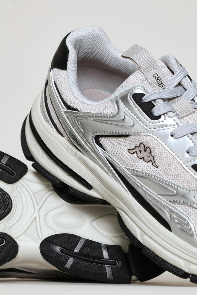 Jamie Fashion Logo Trainer - White