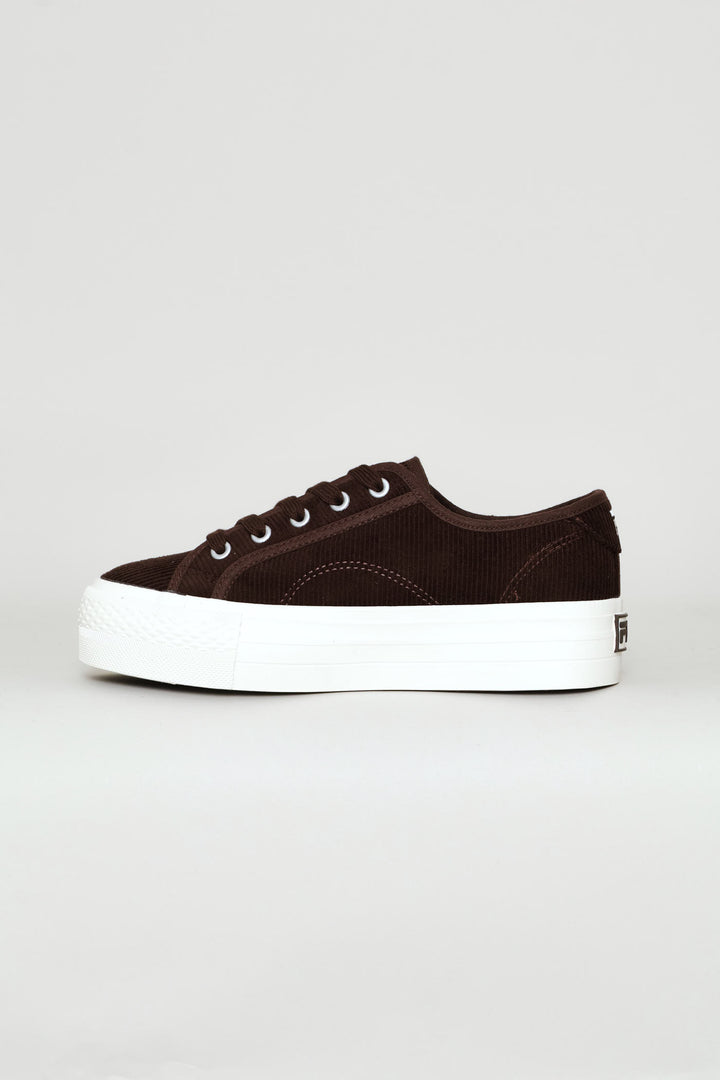 Alessia Platform Sneaker - Black