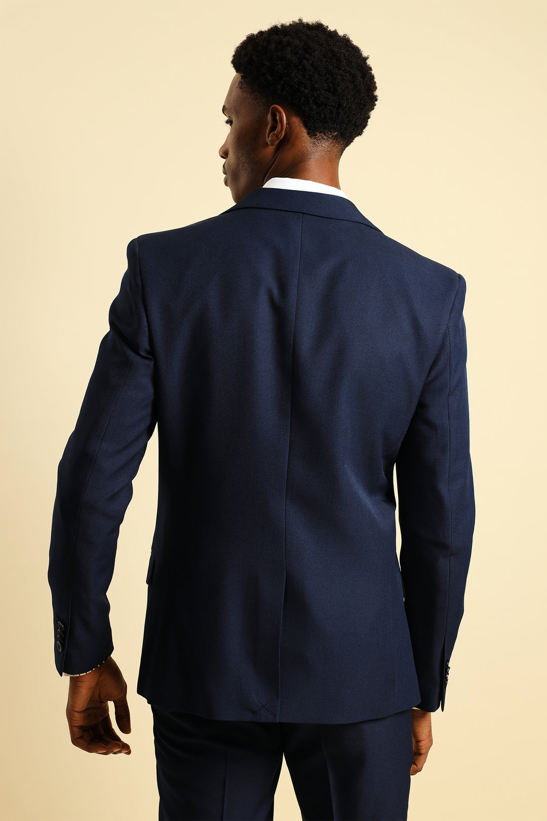 Men's Skinny Straight Suit Jacket - Navy