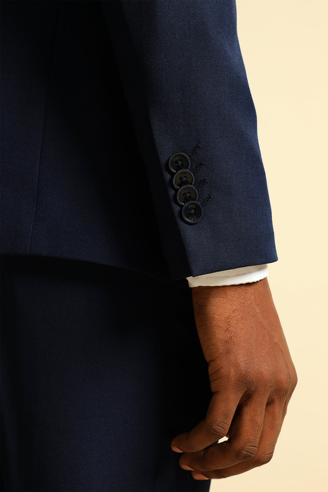 Men's Skinny Straight Suit Jacket - Navy