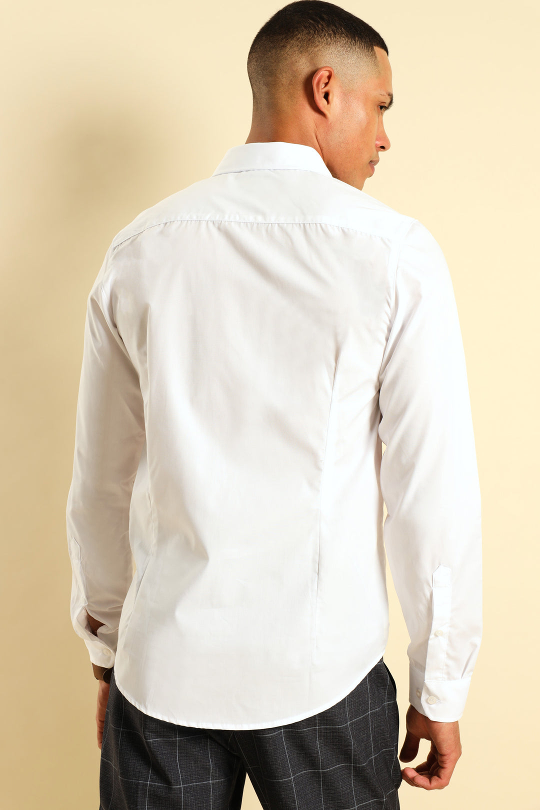 Easy Care Long Sleeve Shirt - White