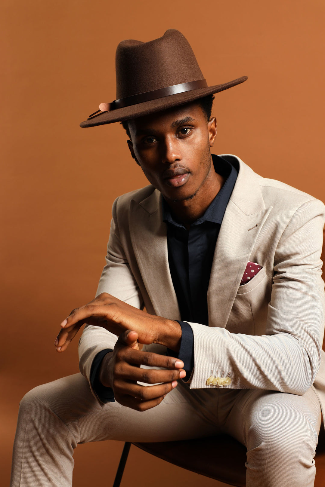 Twill Suit Jacket - Natural