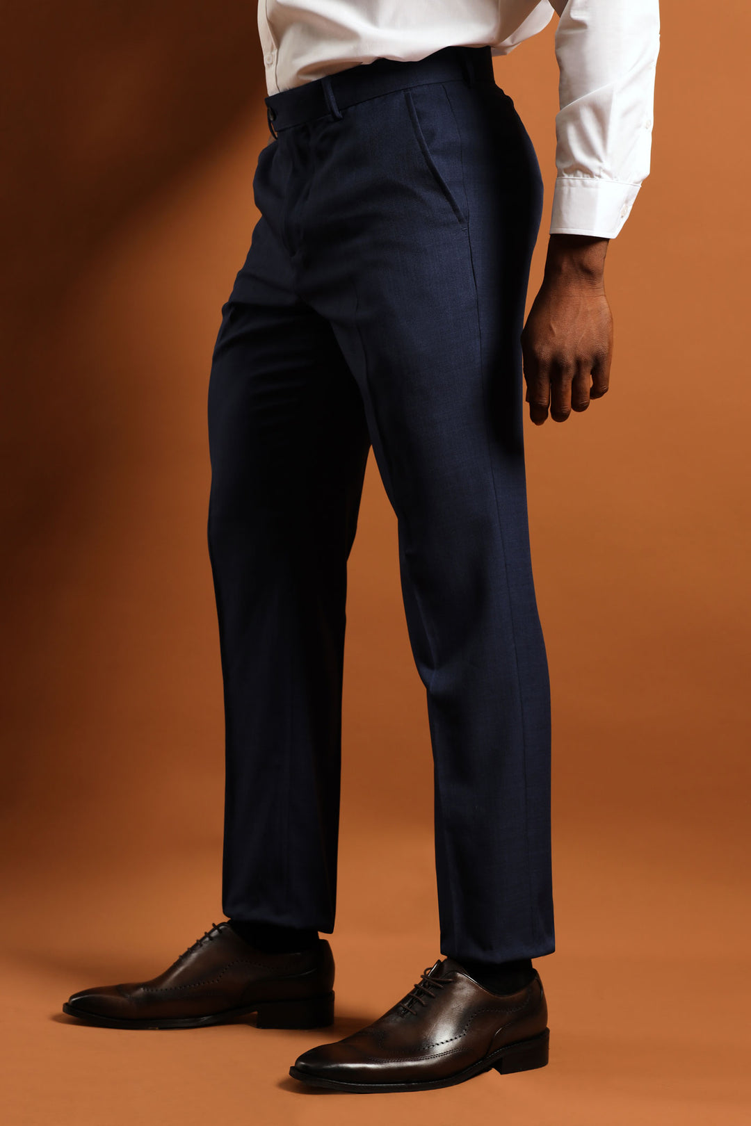 Regular Fit Essential Suit Trouser - Navy