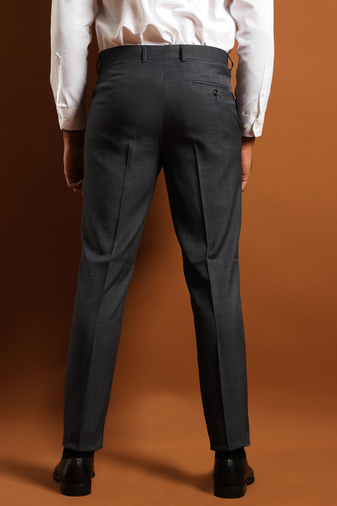 Regular Fit Essential Suit Trouser - Charcoal