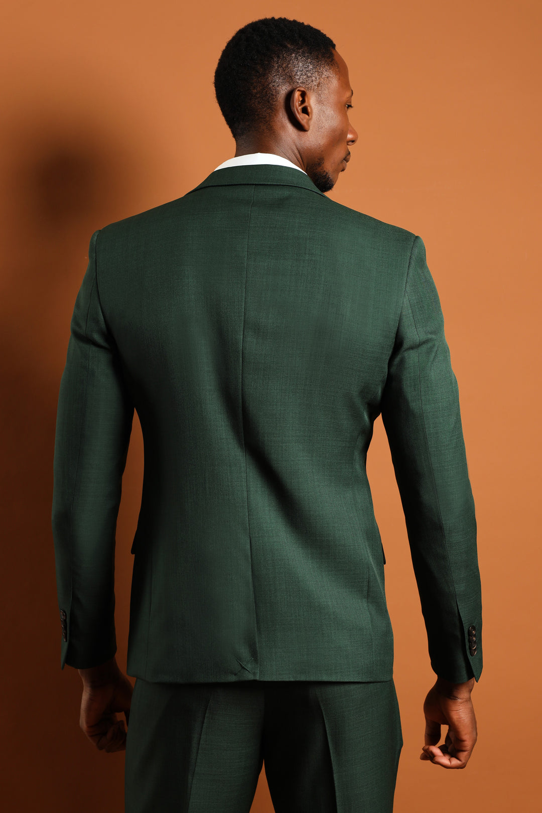 Slim Fit Essential Suit Jacket - Olive