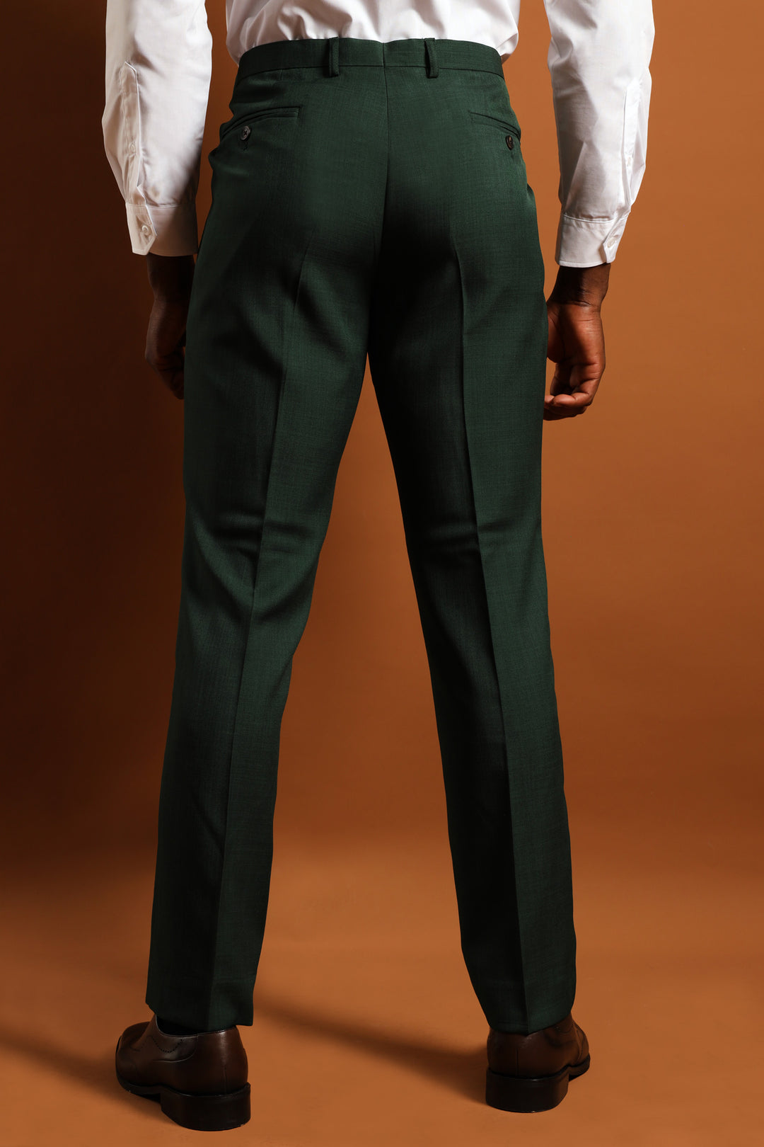 Slim Fit Essential Suit Trouser - Green